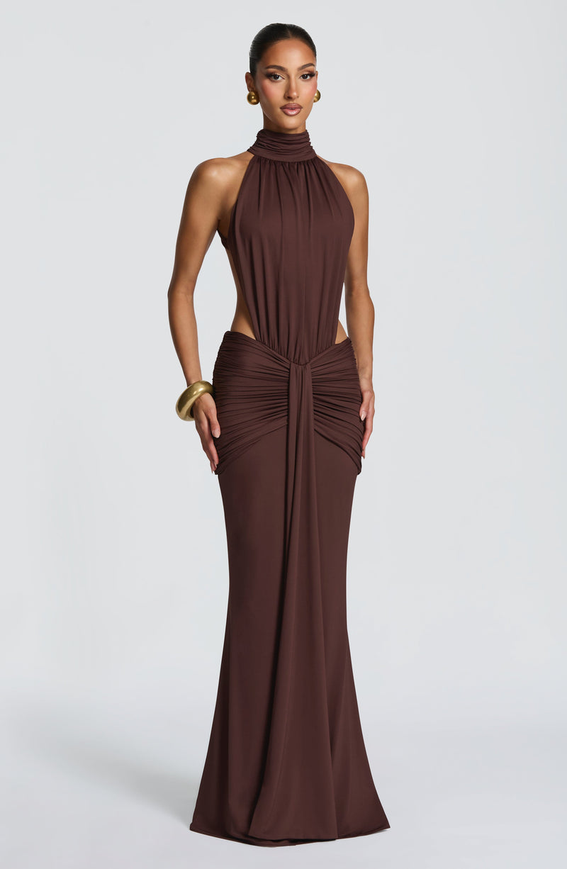 Silk Aura | Vestido largo gala